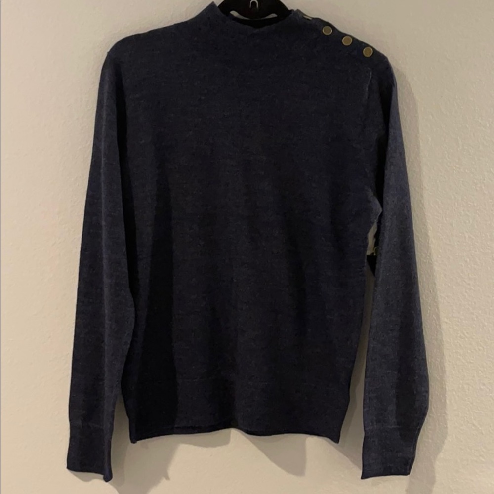 NWT Rachel Zoe 100% extra fine merino wool sweater